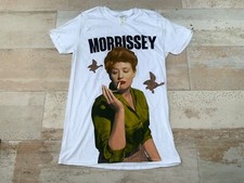 Camiseta Morrissey tamanho P pequena OFICIAL NOVA SEM ETIQUETAS branca THE SMITHS comprar usado  Enviando para Brazil