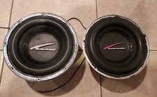 Pair audiobahn subwoofer d'occasion  Expédié en Belgium