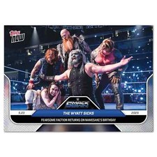 2025 Topps Now WWE #53 The Wyatt Sicks Uncle Howdy Bo Dallas SmackDown PRÉ-VENDA comprar usado  Enviando para Brazil