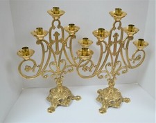 Pair new brass for sale  Danbury