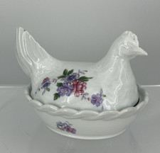 Poule bonbonnière porcelaine d'occasion  Mansle