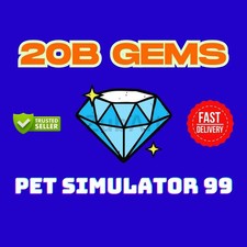 Pet Simulator 99/ 💎PS99 / Pet Sim 99 / 1B Gems | BARATO | Entrega rápida!💎 comprar usado  Enviando para Brazil