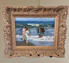 Vintage impressionist beach for sale  King and Queen Court House