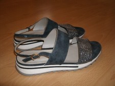 Sandalen blau andrea gebraucht kaufen  Neuss