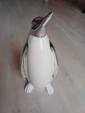 Pinguin keramik silber gebraucht kaufen  Köln