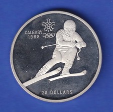 Kanada 1985 silbermünze gebraucht kaufen  München