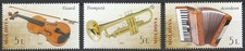 Moldavia 2025 Instrumentos musicales 3 sellos MNH segunda mano  Embacar hacia Mexico