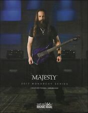 John Petrucci Ernie Ball Music Man Monarchy Series Majesty Guitar 2017 impressão de anúncio comprar usado  Enviando para Brazil