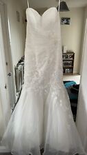 Fishtail wedding dress for sale  SKEGNESS