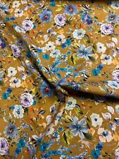 Metres brown floral for sale  UK