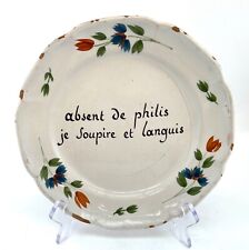 Ancienne assiette faience d'occasion  La Ferté-sous-Jouarre