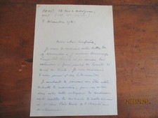 Henry charpentier lettre d'occasion  Meudon
