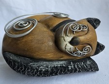 Handcrafted decorative cat for sale  Bristol