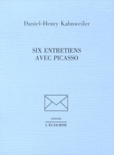 Entretiens picasso pablo d'occasion  Hennebont