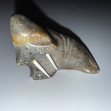 Vintage carved walrus for sale  Cedar Rapids