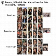 Cartão postal oficial Fromis_9 The 6th Mini Album From Our 20's KPOP K-POP comprar usado  Enviando para Brazil