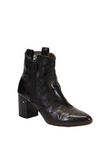 Laurence Dacade Mujer Cuero Cremallera Botines Marrón Chocolate Talla 38.5 8.5 segunda mano  Embacar hacia Mexico