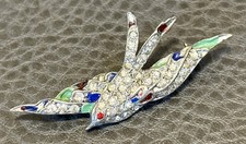 Swallow bird brooch for sale  Owens Cross Roads