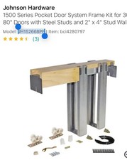 Johnson hardware jh152668pf for sale  Hammond