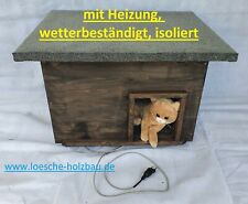 Katzenhaus heizung dunkelbraun gebraucht kaufen  Zeulenroda-Triebes