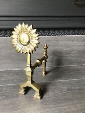 Brass sunflower fireguard for sale  PRESTON