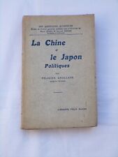 Chine japon politique d'occasion  Muzillac