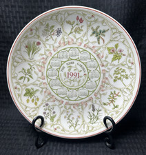 Wedgwood calendar plate for sale  Reading