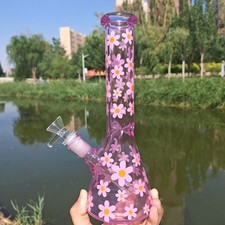 Pink daisy bong for sale  UK