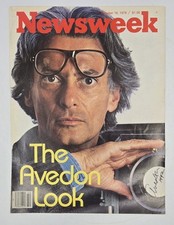 Autographed richard avedon for sale  Burlington