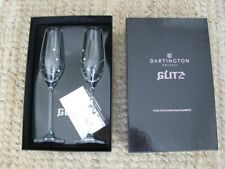 Pair dartington glitz for sale  MELTON MOWBRAY