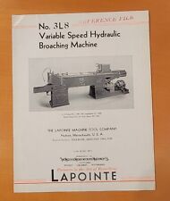Lapointe variable speed for sale  Maineville