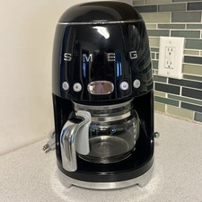 Cafetera con filtro de goteo SMEG negra usada ver fotos segunda mano  Embacar hacia Mexico