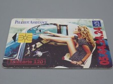 Télécarte 120 peugeot d'occasion  Brienne-le-Château