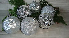 Schöne christbaumkugeln silbe gebraucht kaufen  Alsdorf