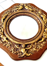 Antique wooden mirror d'occasion  Expédié en Belgium