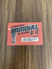 RARO! Pacote lacrado Panini World Cup 1990 Brasil Version tüte, bustina, pochette comprar usado  Brasil 