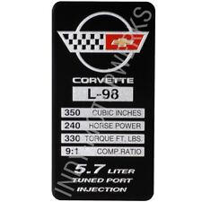 L98 240hp 330tq for sale  Indianapolis