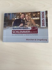 Schlemmerblock gutscheinbuch m gebraucht kaufen  Weilheim