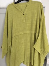 Lagenlook lime green for sale  STAFFORD