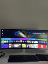 Smart Monitor Curvo LG 34SR60QC-W 34 Polegadas QHD (3440x1440) comprar usado  Enviando para Brazil