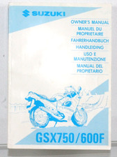 suzuki gsx 600 f handbuch gebraucht kaufen  Adelmannsfelden