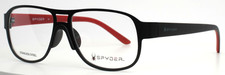 Óculos aviador masculino aro completo SPYDER SP4009 001 diamante preto 53-15-140 B:40, usado comprar usado  Enviando para Brazil
