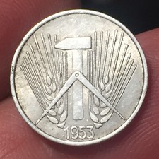 Germania ddr pfennig usato  San Martino Buon Albergo