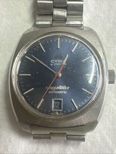 Cyma conquistador automatic for sale  WOODHALL SPA
