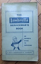 Vintage lambretta serviceman for sale  LONDON