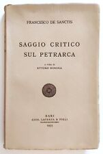 Libro saggio critico usato  Ferrara