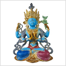 Avalokiteshvara buddha statue gebraucht kaufen  Hamburg
