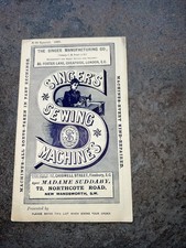 1891 singer sewing for sale  ORPINGTON