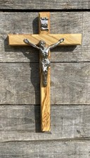 Crocifisso legno ulivo usato  Padula