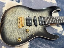 CARREGADO Original Ibanez PREMIUM Guitarra BODY AZ47 P1QM em Black Ice Burst ESTADO PERFEITO! comprar usado  Enviando para Brazil